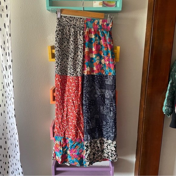 NATURAL LIFE Pants - Natural Life Mimi Wide Leg Pant Floral Mix